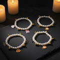 4 colliers perles premium