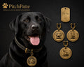 Médaille portrait de race pour chien — Gravée sur mesure | PitchPatte