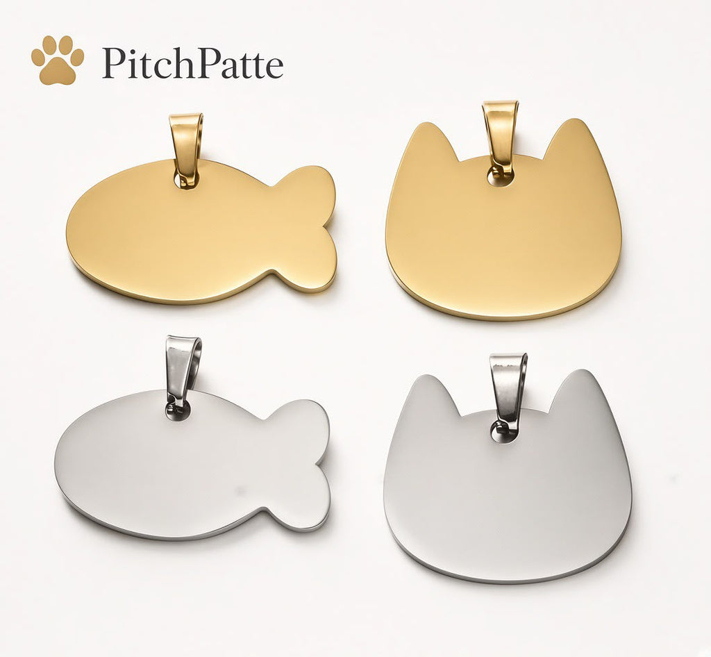 Médaille personnalisée pour chat — Gravée avec amour | PitchPatte